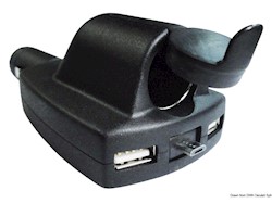 Adattatore doppio USB + micro USB + corrente 8 A